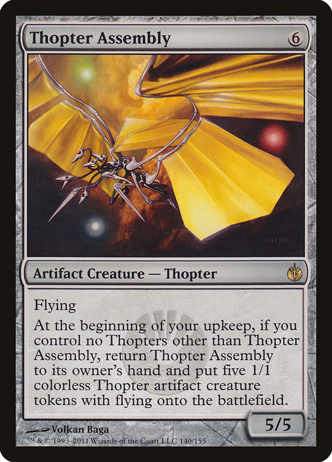 Thopter Assembly [Mirrodin Besieged] | Chromatic Games