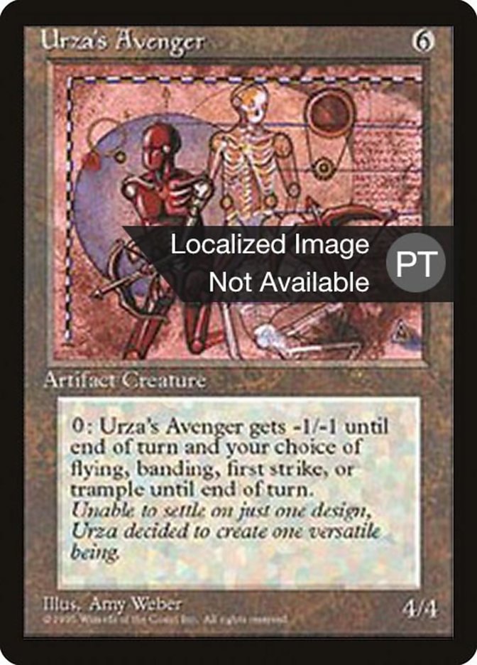 Urza's Avenger [Fourth Edition (Foreign Black Border)] | Chromatic Games