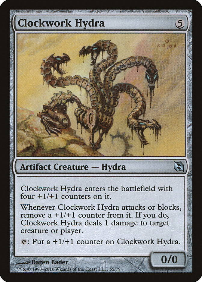 Clockwork Hydra [Duel Decks: Elspeth vs. Tezzeret] | Chromatic Games