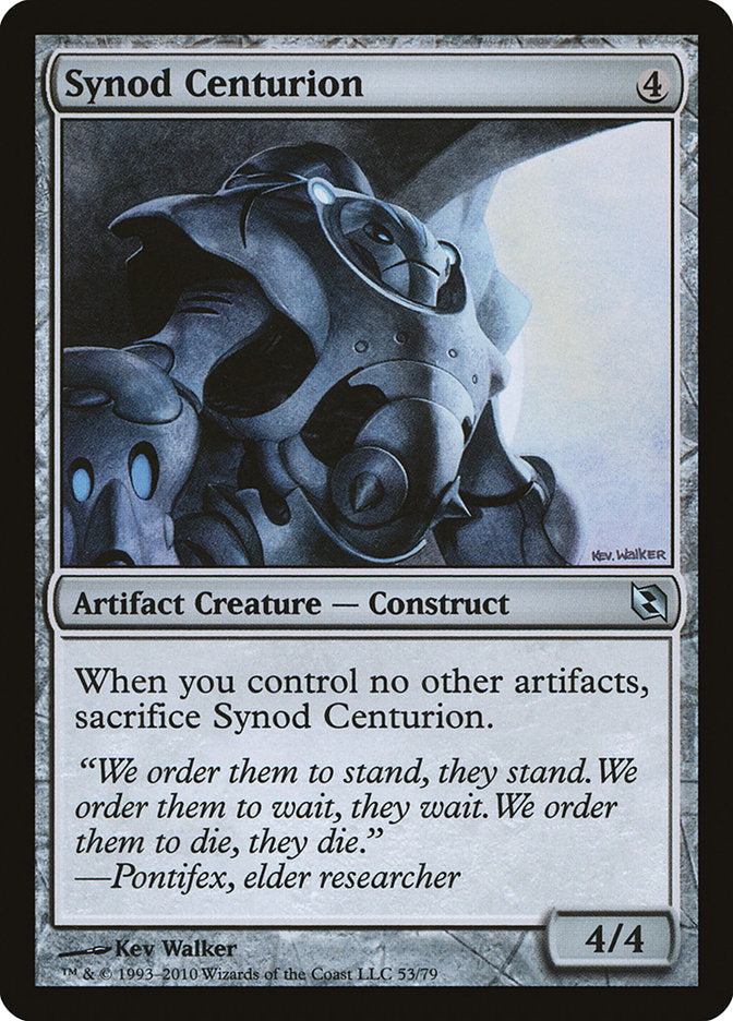 Synod Centurion [Duel Decks: Elspeth vs. Tezzeret] | Chromatic Games