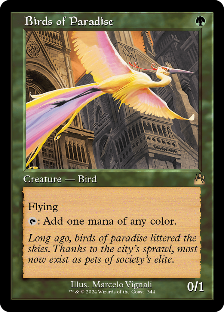 Birds of Paradise (Retro) [Ravnica Remastered] | Chromatic Games