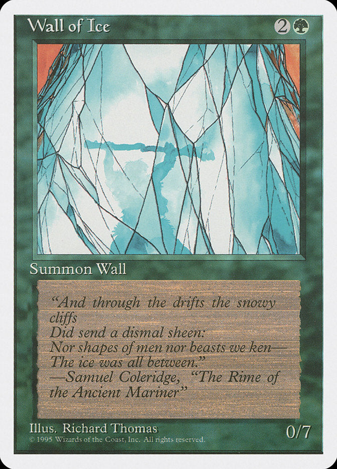 Wall of Ice [Fourth Edition] | Chromatic Games