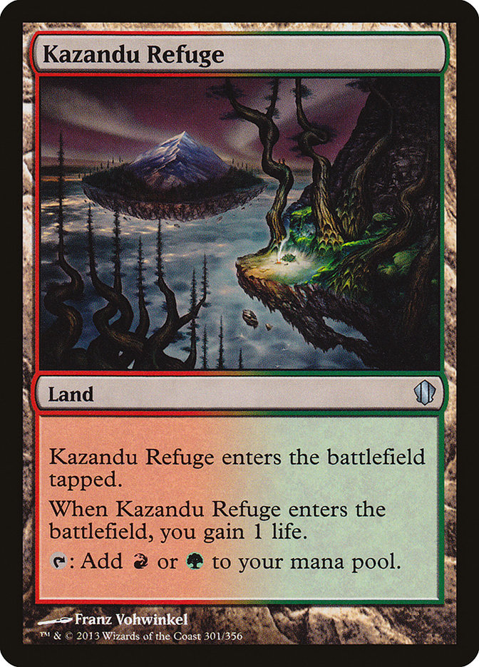 Kazandu Refuge [Commander 2013] | Chromatic Games