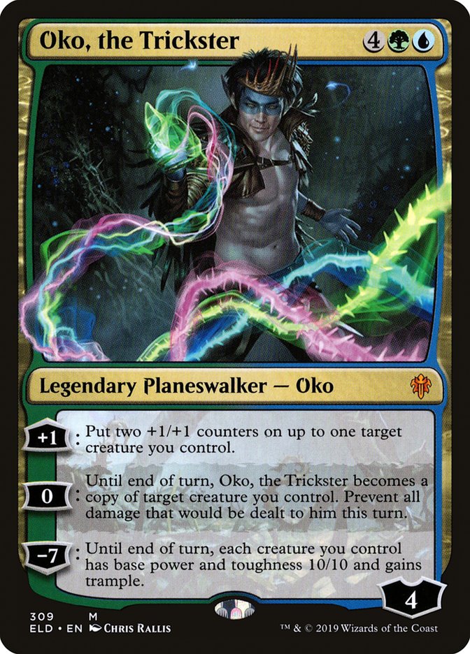 Oko, the Trickster [Throne of Eldraine] | Chromatic Games