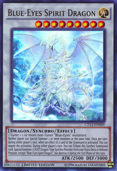 Blue-Eyes Spirit Dragon [CT13-EN009] Ultra Rare | Chromatic Games