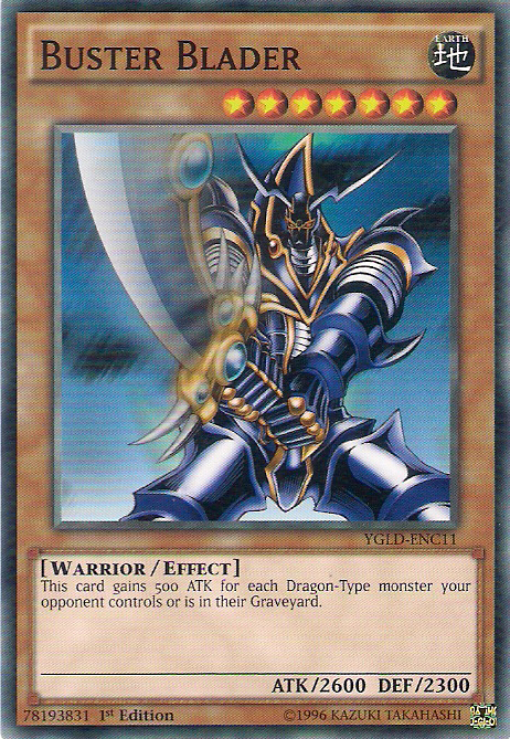 Buster Blader (C) [YGLD-ENC11] Common | Chromatic Games