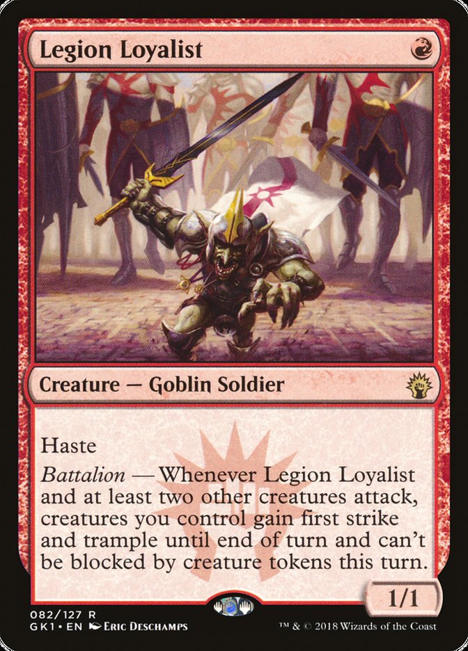 Legion Loyalist [Guilds of Ravnica Guild Kit] | Chromatic Games