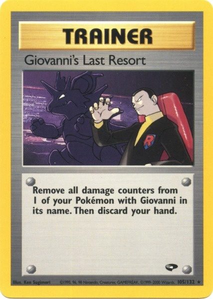 Giovanni's Last Resort [Gym Challenge] | Chromatic Games