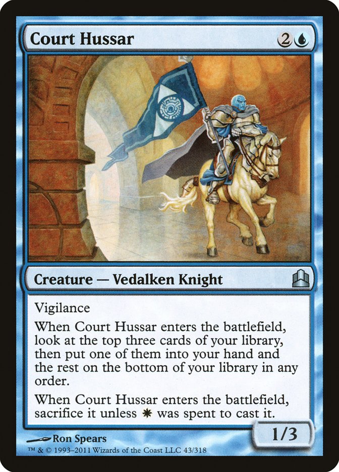 Court Hussar [Commander 2011] | Chromatic Games