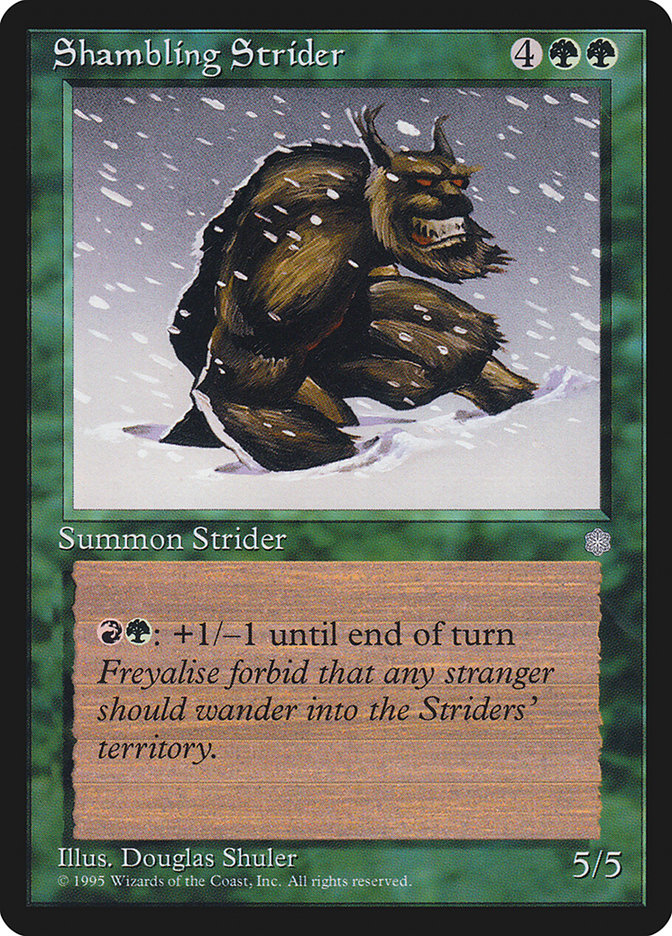 Shambling Strider [Ice Age] | Chromatic Games