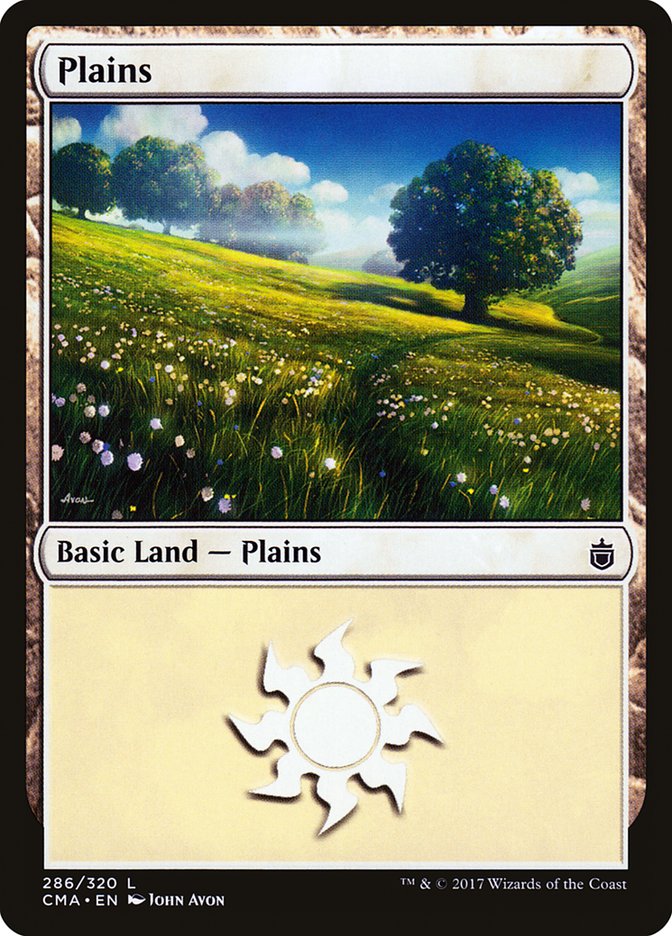 Plains (286) [Commander Anthology] | Chromatic Games