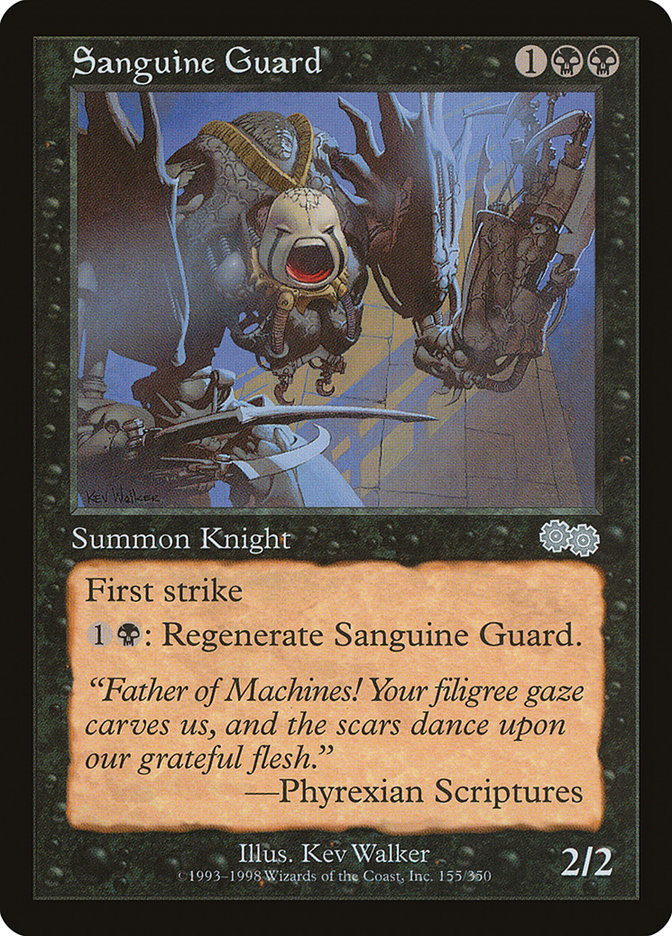 Sanguine Guard [Urza's Saga] | Chromatic Games