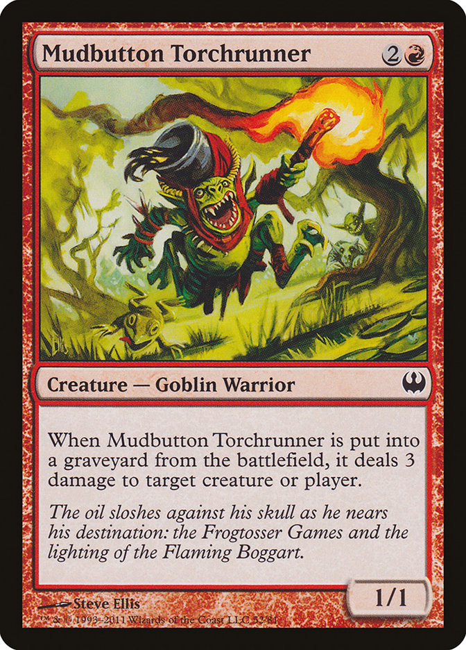 Mudbutton Torchrunner [Duel Decks: Knights vs. Dragons] | Chromatic Games