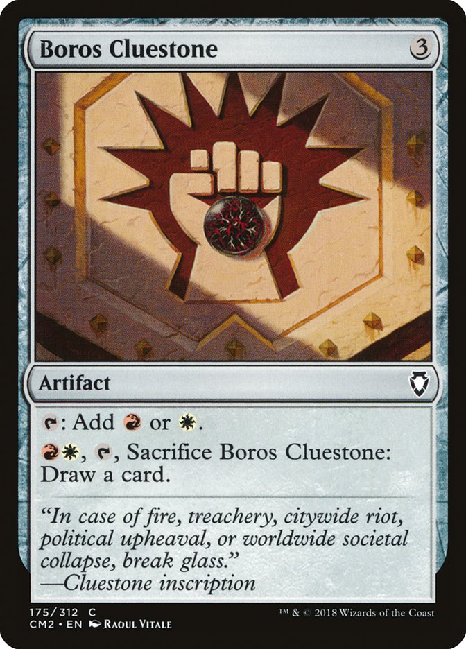 Boros Cluestone [Commander Anthology Volume II] | Chromatic Games