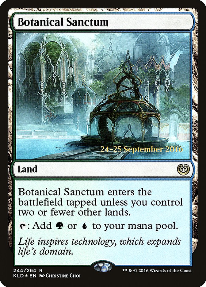 Botanical Sanctum [Kaladesh Prerelease Promos] | Chromatic Games