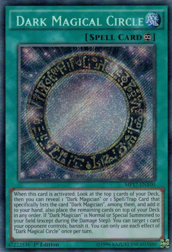 Dark Magical Circle [MP17-EN100] Secret Rare | Chromatic Games