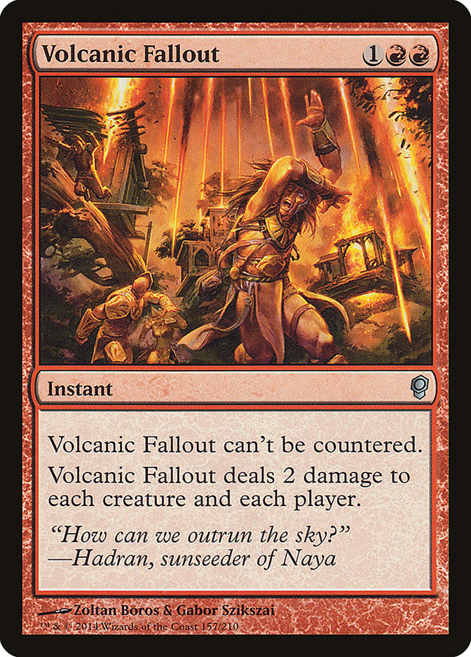 Volcanic Fallout [Conspiracy] | Chromatic Games