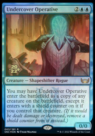 Undercover Operative [Streets of New Capenna Prerelease Promos] | Chromatic Games