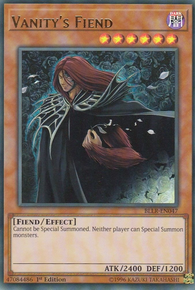 Vanity's Fiend [BLLR-EN047] Ultra Rare | Chromatic Games
