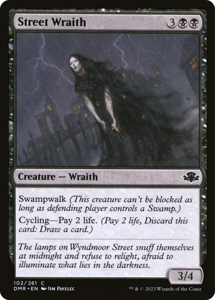 Street Wraith [Dominaria Remastered] | Chromatic Games