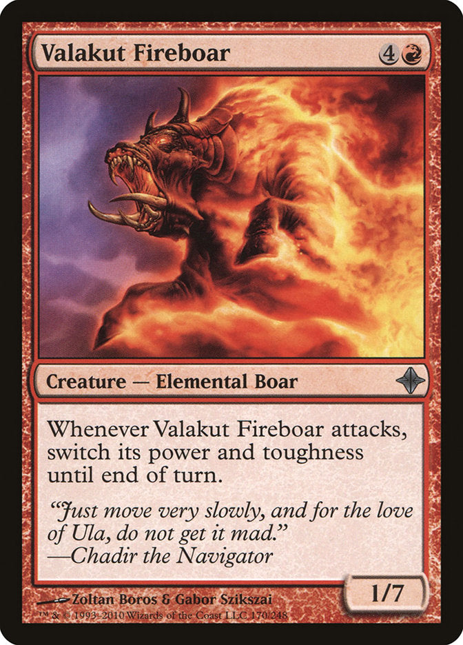 Valakut Fireboar [Rise of the Eldrazi] | Chromatic Games