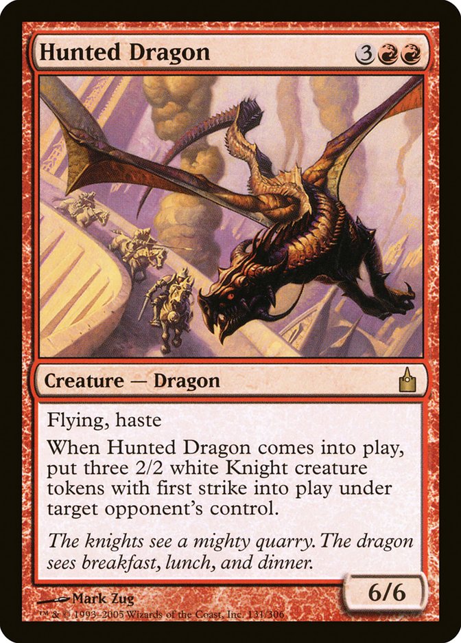 Hunted Dragon [Ravnica: City of Guilds] | Chromatic Games