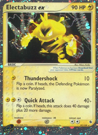 Electabuzz ex [Ruby & Sapphire] | Chromatic Games