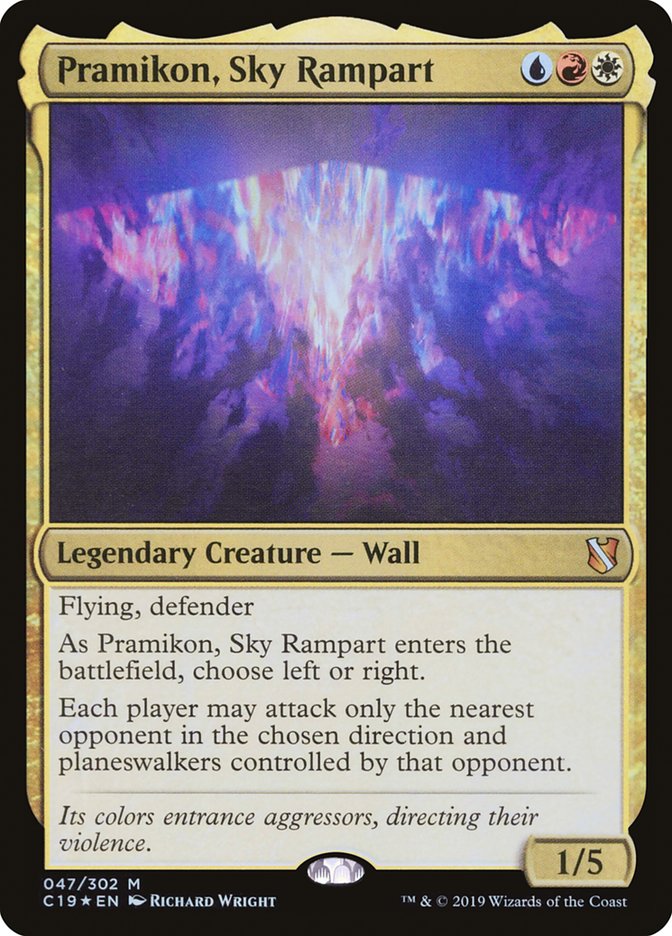 Pramikon, Sky Rampart [Commander 2019] | Chromatic Games