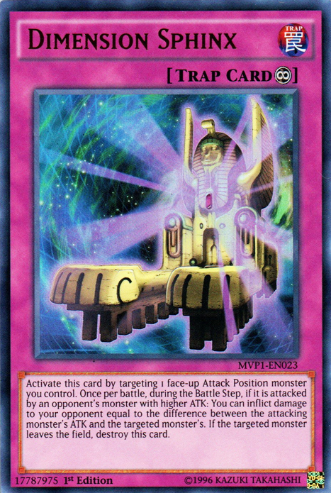 Dimension Sphinx [MVP1-EN023] Ultra Rare | Chromatic Games