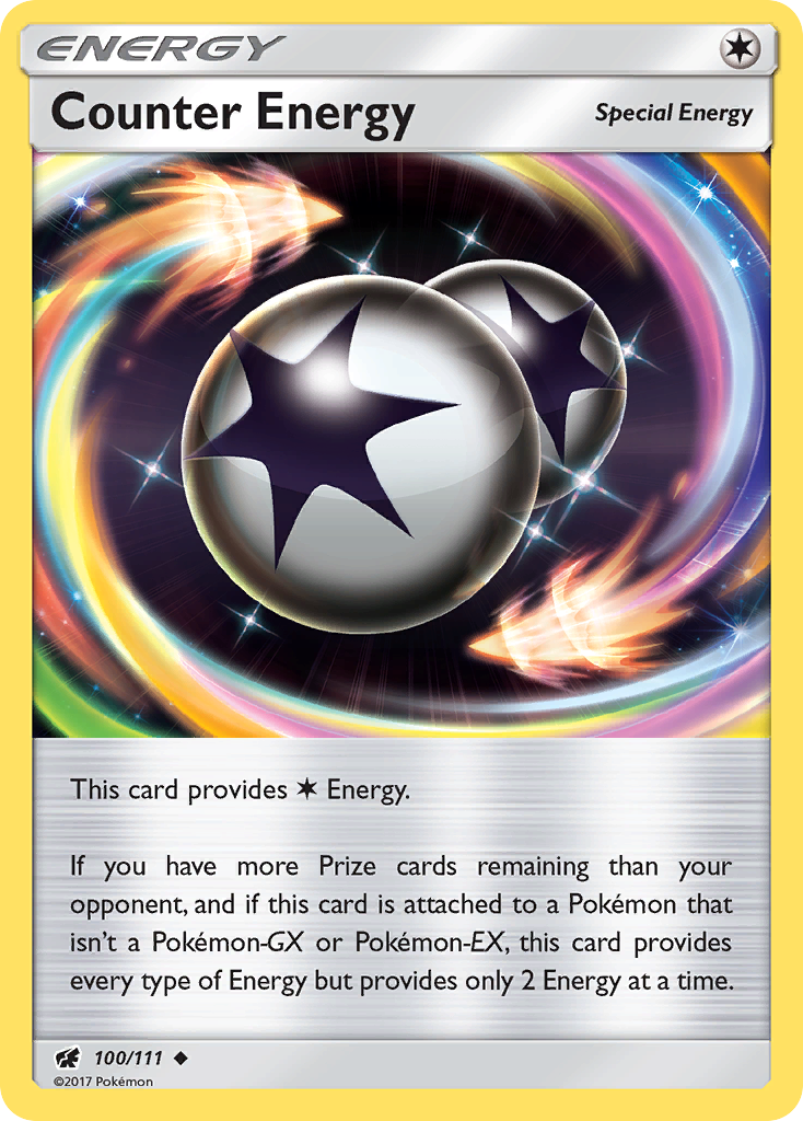 Counter Energy (100/111) [Sun & Moon: Crimson Invasion] | Chromatic Games