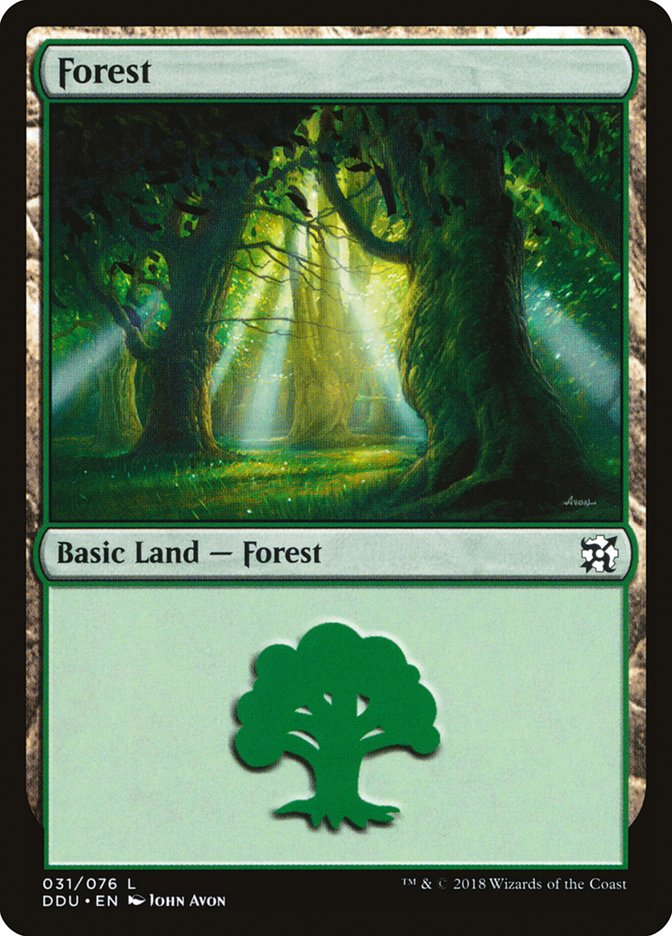 Forest (31) [Duel Decks: Elves vs. Inventors] | Chromatic Games