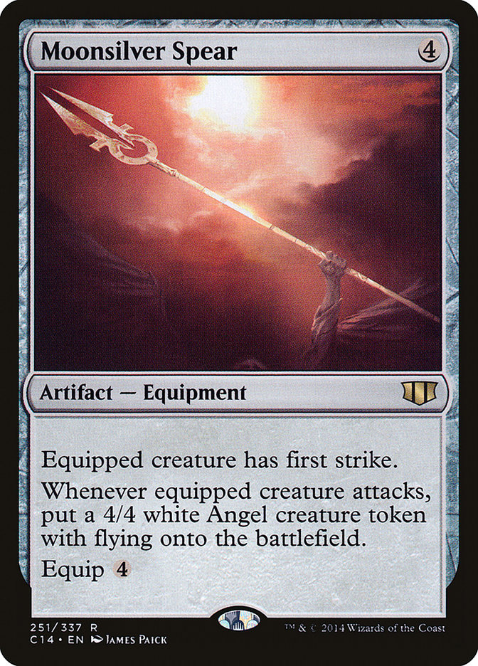 Moonsilver Spear [Commander 2014] | Chromatic Games