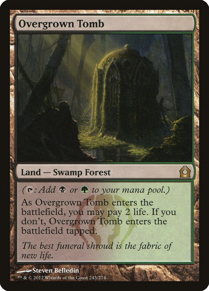 Overgrown Tomb [Return to Ravnica] | Chromatic Games