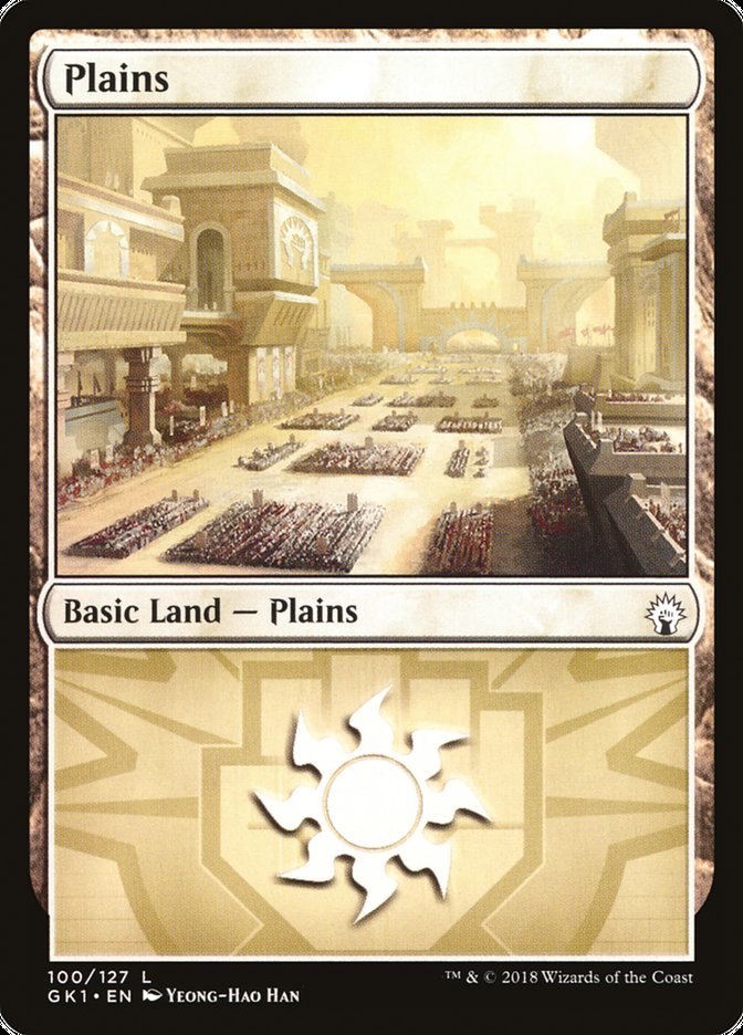 Plains (100) [Guilds of Ravnica Guild Kit] | Chromatic Games