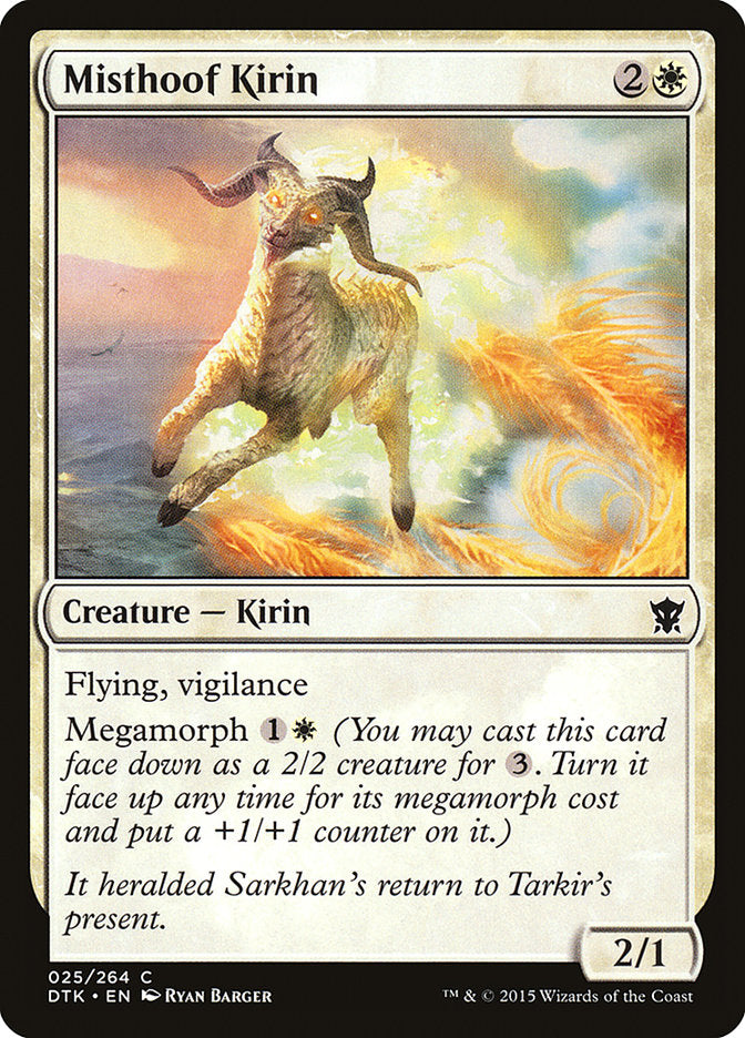 Misthoof Kirin [Dragons of Tarkir] | Chromatic Games