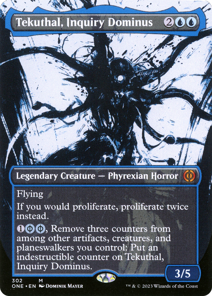 Tekuthal, Inquiry Dominus (Borderless Ichor) [Phyrexia: All Will Be One] | Chromatic Games