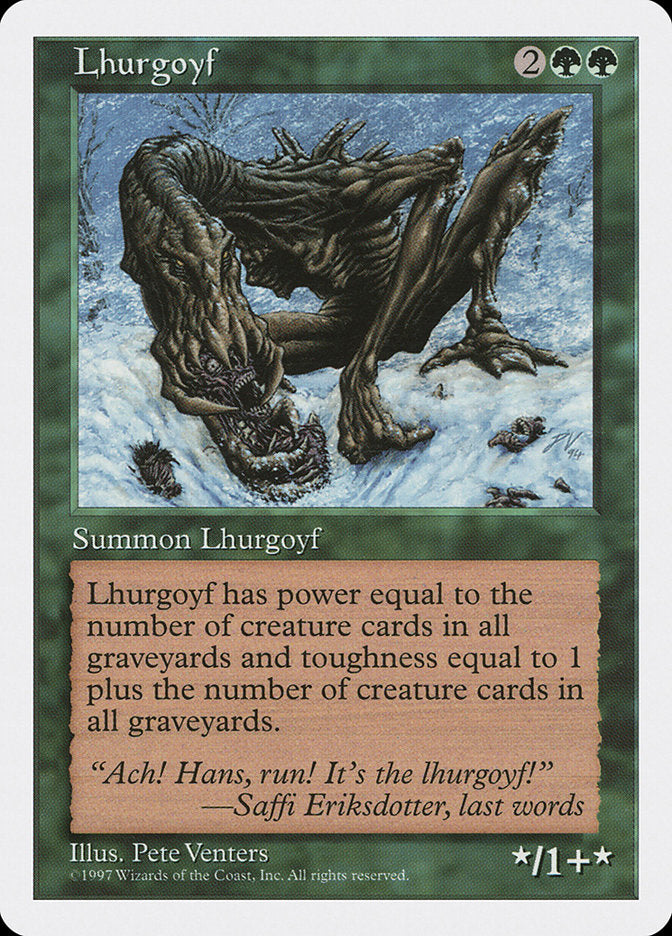 Lhurgoyf [Fifth Edition] | Chromatic Games