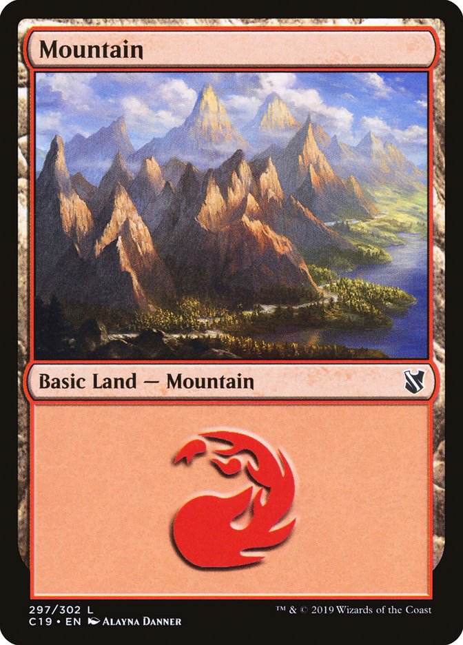 Mountain (297) [Commander 2019] | Chromatic Games