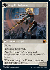 Enduring Angel // Angelic Enforcer [Innistrad: Midnight Hunt] | Chromatic Games