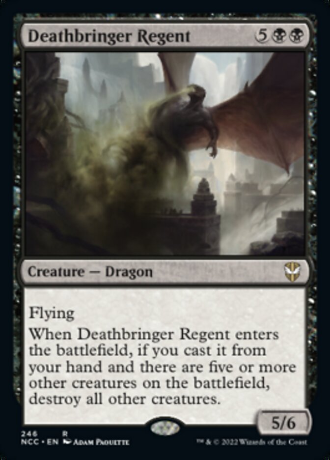 Deathbringer Regent [Streets of New Capenna Commander] | Chromatic Games