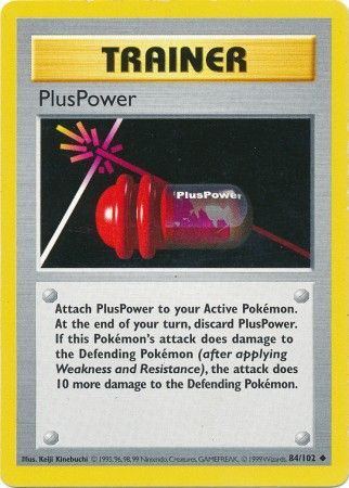 PlusPower [Base Set (Shadowless)] | Chromatic Games