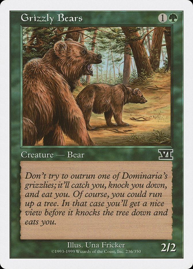 Grizzly Bears [Classic Sixth Edition] | Chromatic Games