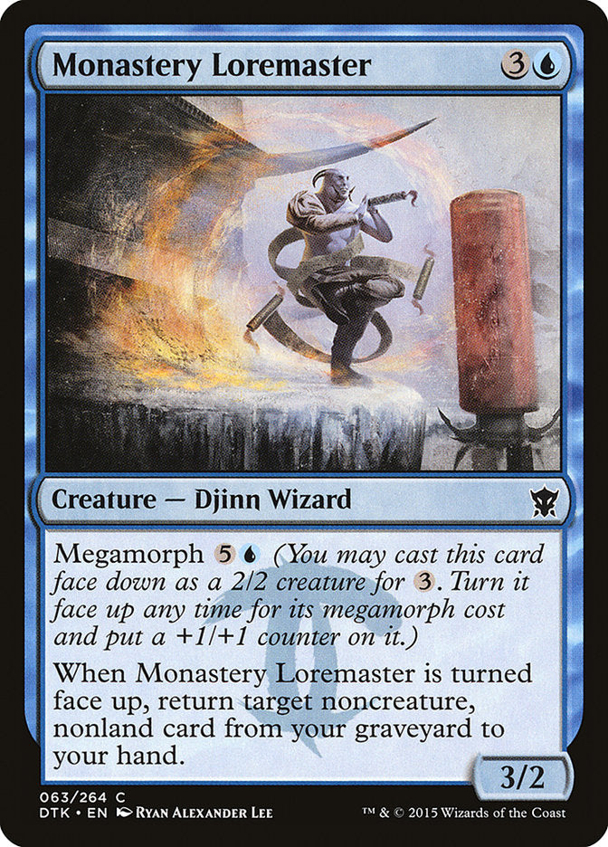 Monastery Loremaster [Dragons of Tarkir] | Chromatic Games