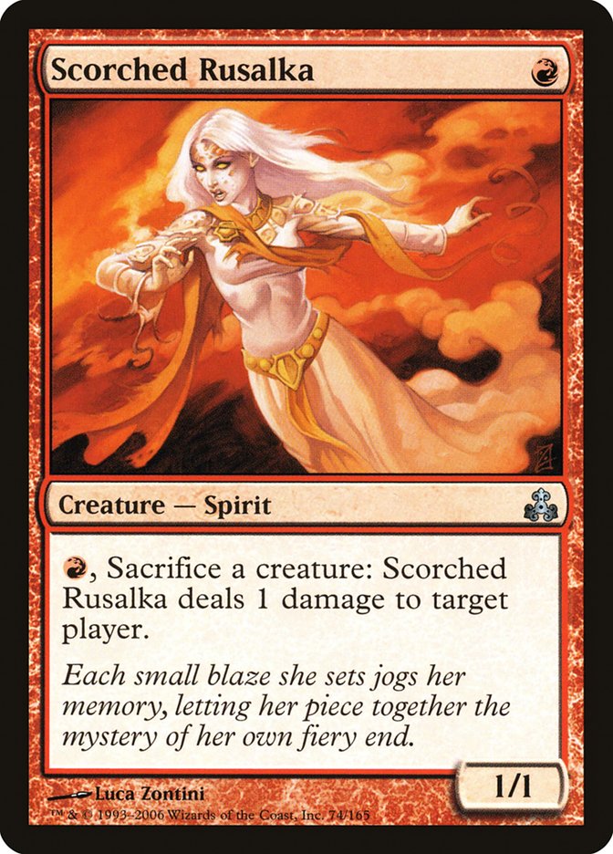 Scorched Rusalka [Guildpact] | Chromatic Games