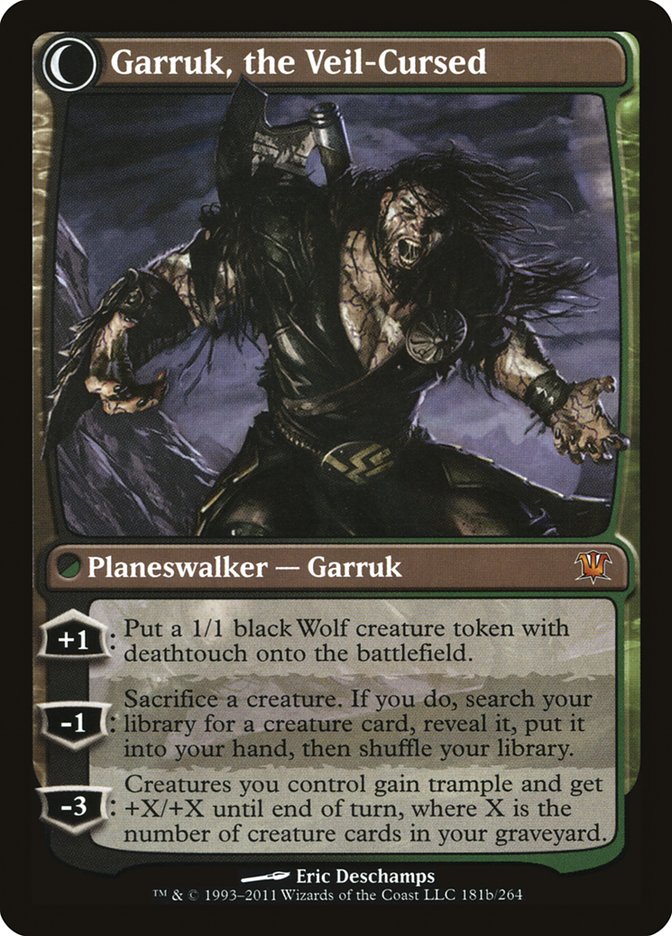 Garruk Relentless // Garruk, the Veil-Cursed [Innistrad] | Chromatic Games