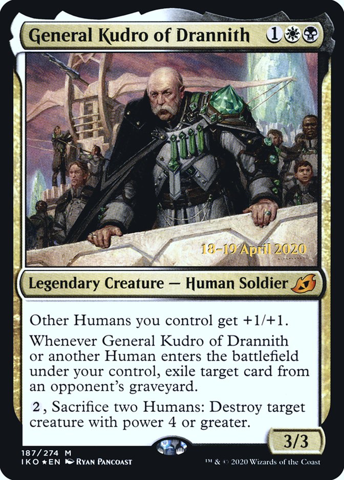 General Kudro of Drannith [Ikoria: Lair of Behemoths Prerelease Promos] | Chromatic Games