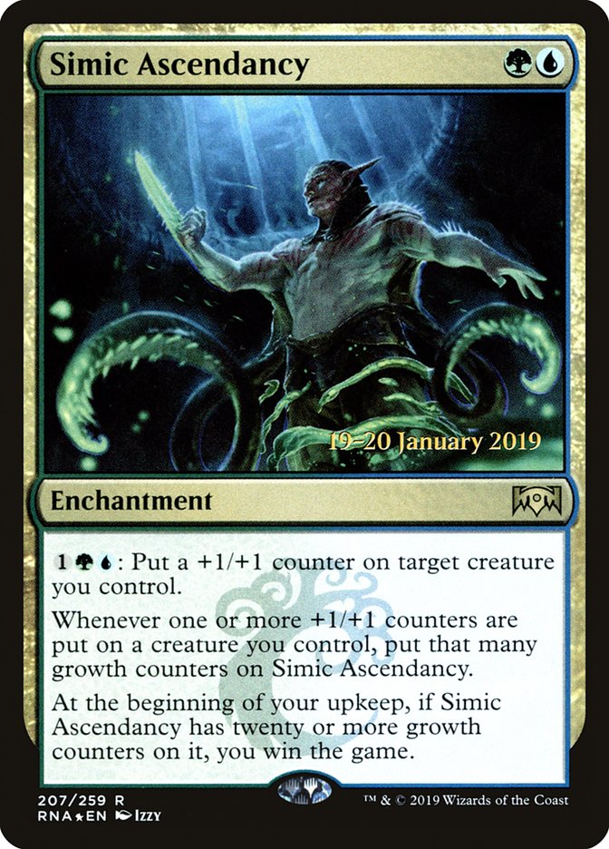 Simic Ascendancy [Ravnica Allegiance Prerelease Promos] | Chromatic Games