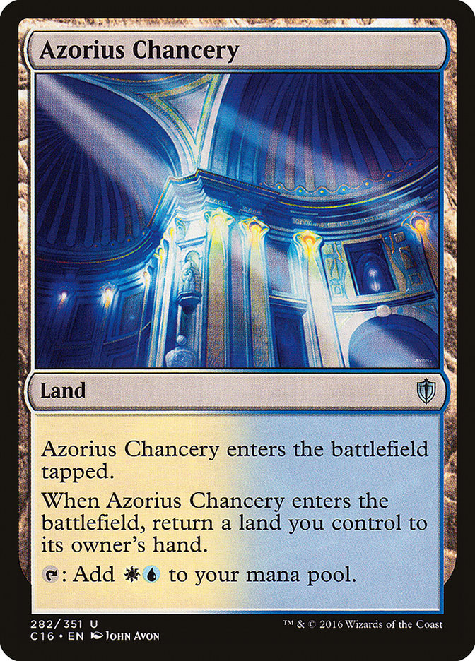 Azorius Chancery [Commander 2016] | Chromatic Games