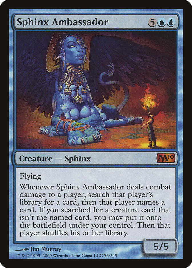 Sphinx Ambassador [Magic 2010] | Chromatic Games