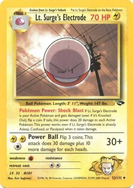 Lt. Surge's Electrode [Gym Challenge] | Chromatic Games